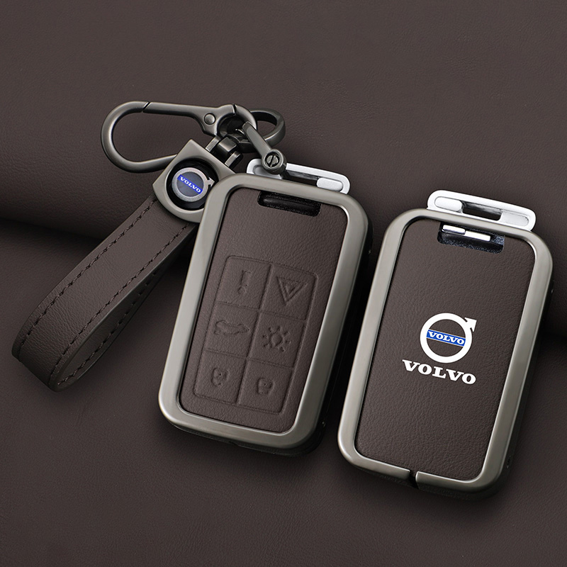 Volvo Car Accessories Xc90 - غطاء حافظة مفتاح السيارة من سبائك