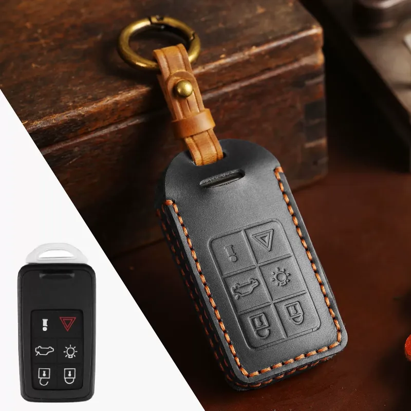 Volvo Car Accessories Xc90 - أغطية مقاعد سيارة من الجلد الطبيعي