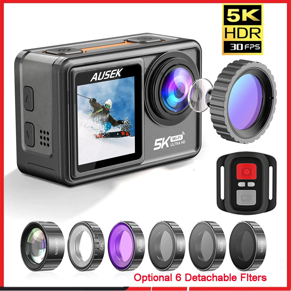 كاميرا أكشن AUSEK M81TR بدقة 5 - مراجعة Car Accessories Online وسعره