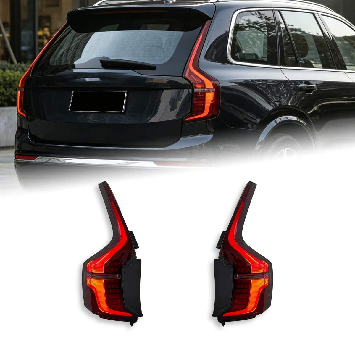 أضواء خلفية محسنة لسيارة فولفو - مراجعة Volvo Car Accessories Xc90 وسعره