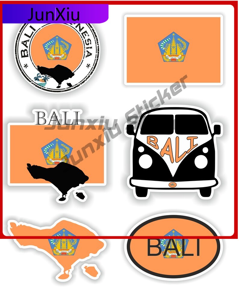 بالي اندونيسيا العلم شارات الف - مراجعة Car Accessories Bali وسعره