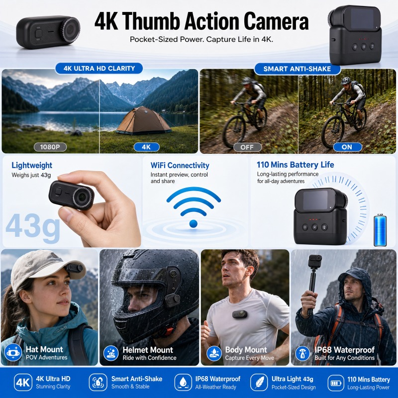 كاميرا APEX Action 4K الرياضية - مراجعة Car Accessories Online وسعره