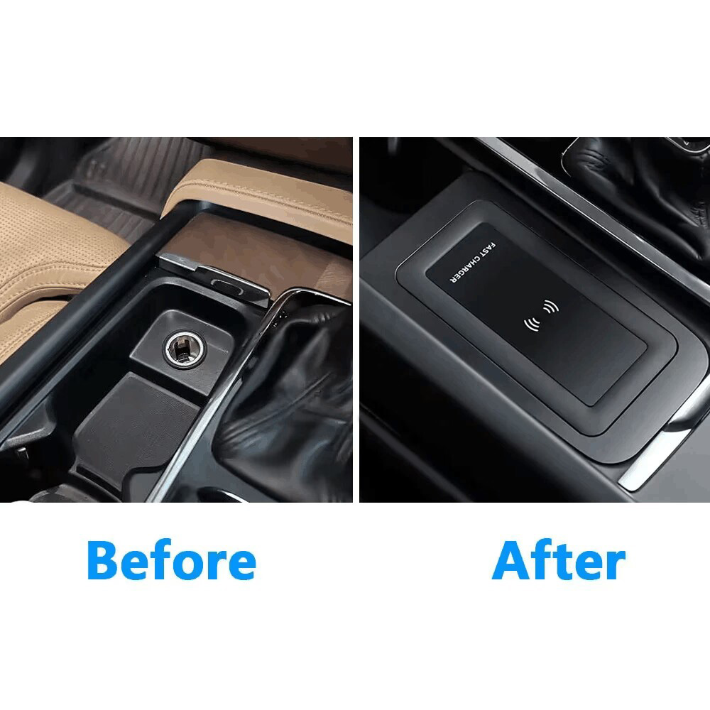 شاحن لاسلكي للكونسول الوسطي لس - مراجعة Volvo Car Accessories Xc90 وسعره