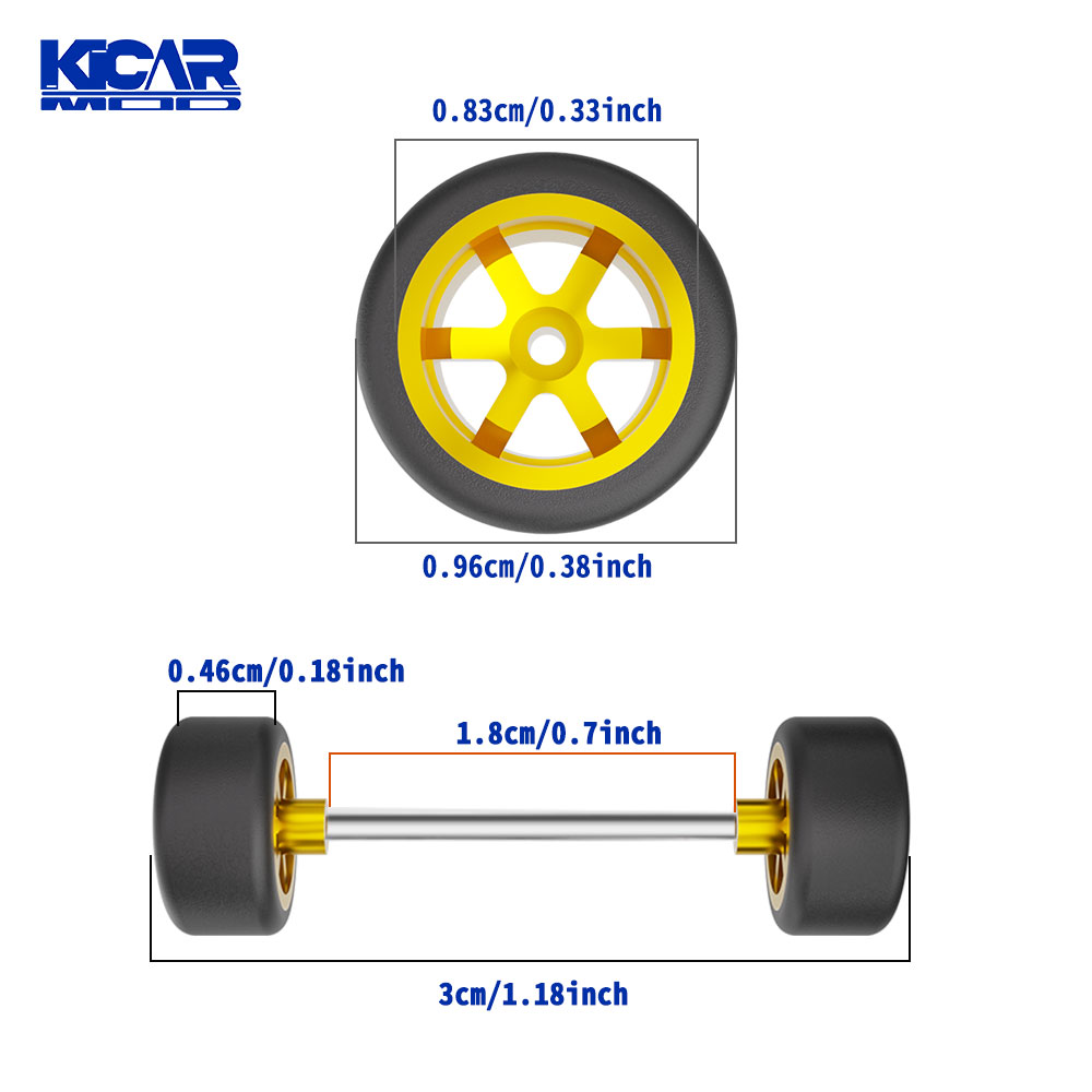 عجلات قابلة للفصل بمقياس 1/64، - مراجعة Car Accessories Company وسعره