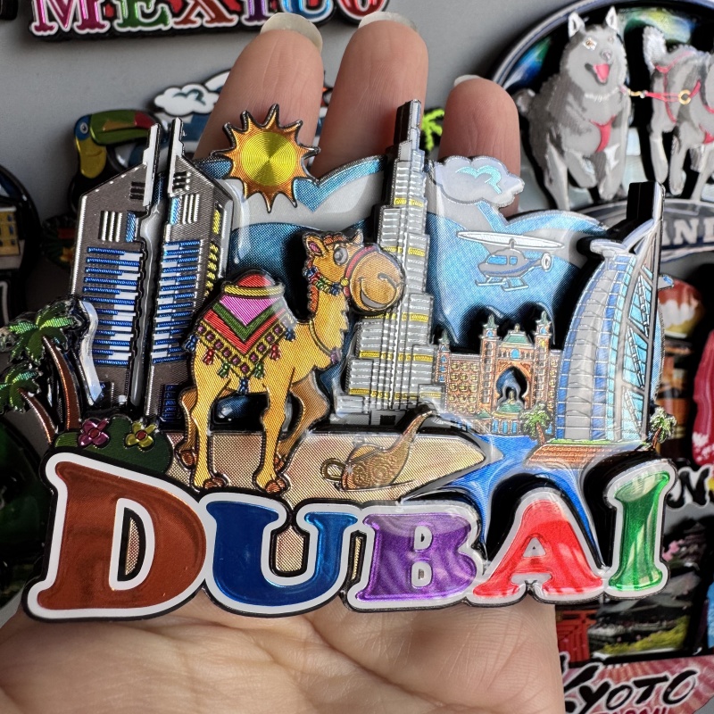مغناطيس تذكاري سياحي للثلاجة ، - مراجعة Car Accessories Dubai وسعره