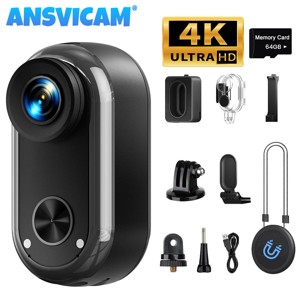 كاميرا أكشن صغيرة ANSVICAM بدق - مراجعة Car Accessories Online وسعره