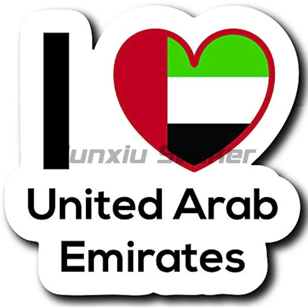 ملصق فينيل لعلم دولة دبي لتزيي - مراجعة Car Accessories Dubai وسعره