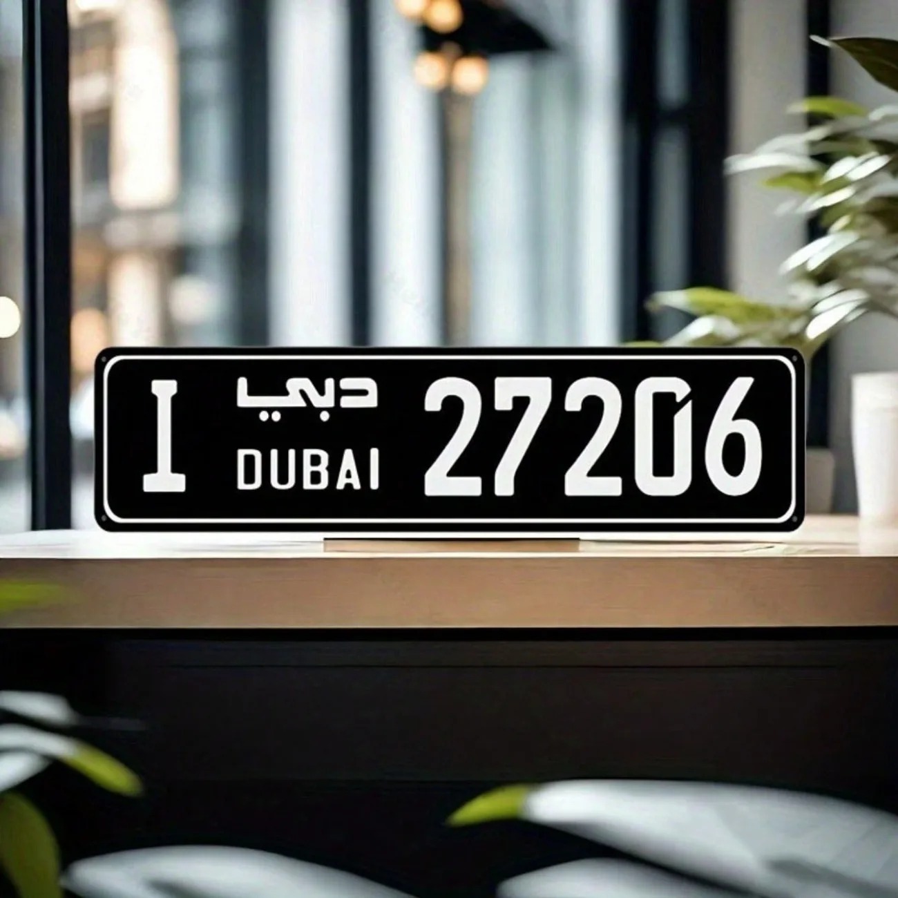 لافتة شارع منقوشة من الألومنيو - مراجعة Car Accessories Dubai وسعره