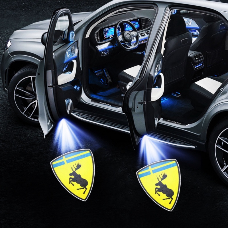 سيارة LED باب ترحيب أضواء جهاز - مراجعة Volvo Car Accessories Xc90 وسعره