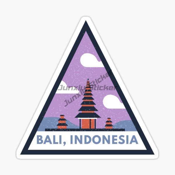ملصق سيارة بمناظر طبيعية لركوب - مراجعة Car Accessories Bali وسعره